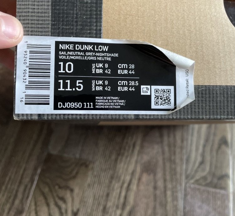 Nike Off-white Dunk Lot 16