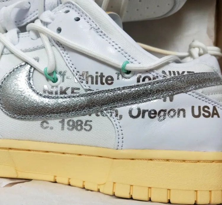 Nike Off-white Dunk Low Lot 1 50