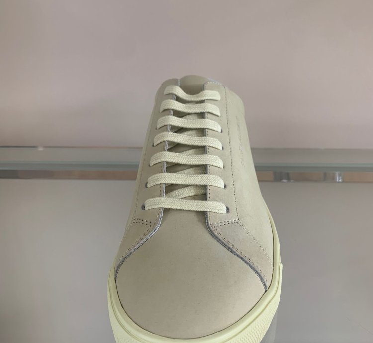 Nubuck Andy Low Top Sneakers In Fanne Yellow