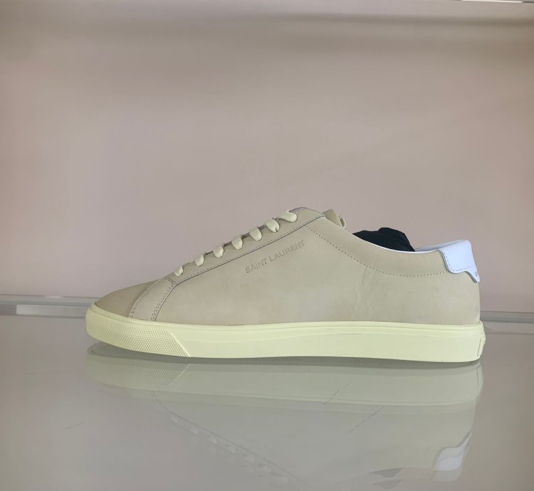 Nubuck Andy Low Top Sneakers In Fanne Yellow