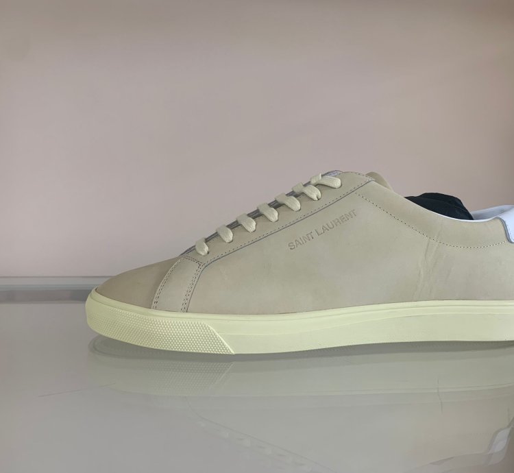 Nubuck Andy Low Top Sneakers In Fanne Yellow