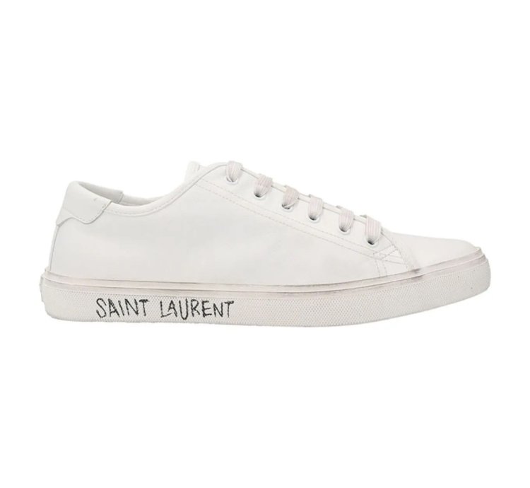 O1bcso1str0125 Malibu Sneakers In Smooth Leather In White