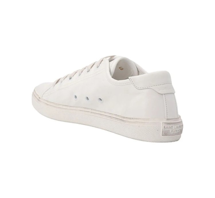 O1bcso1str0125 Malibu Sneakers In Smooth Leather In White