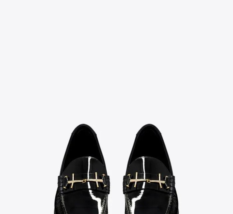 O1bcso1str1024 Le Loafer Penny Slippers In Black