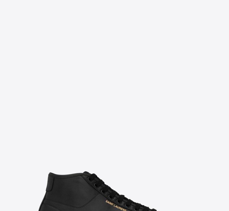 O1bcso1str1224 Court Classic Sl 39 Mid Top Sneakers In Noir