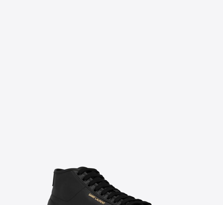 O1bcso1str1224 Court Classic Sl 39 Mid Top Sneakers In Noir