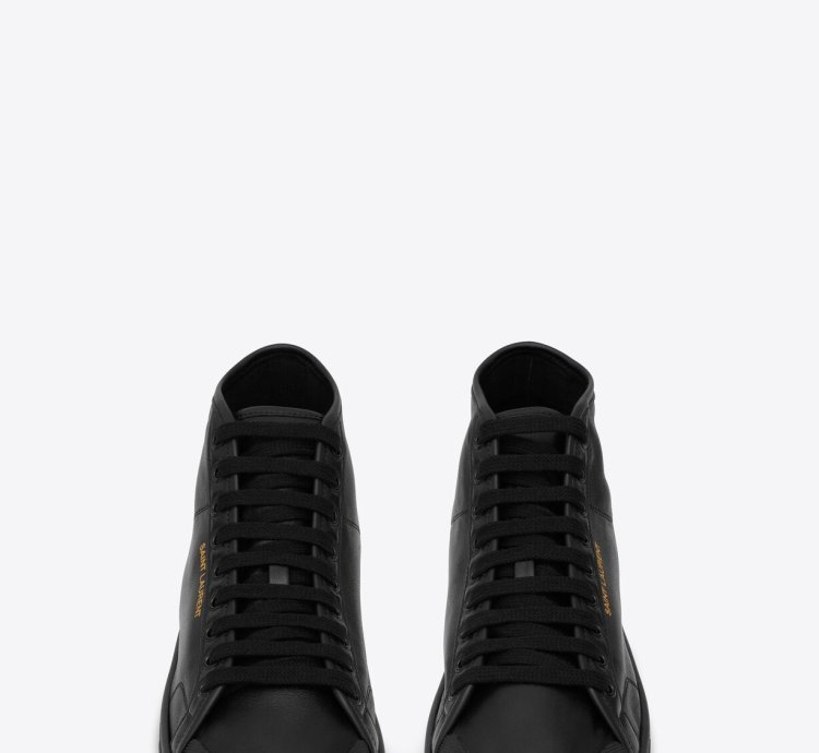 O1bcso1str1224 Court Classic Sl 39 Mid Top Sneakers In Noir