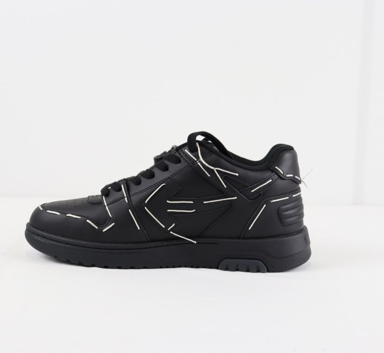 O1rshd Out Of Office Sartorial Stitch Sneakers Black White