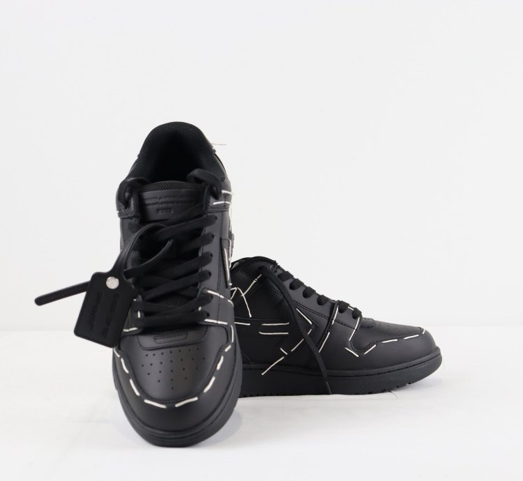 O1rshd Out Of Office Sartorial Stitch Sneakers Black White