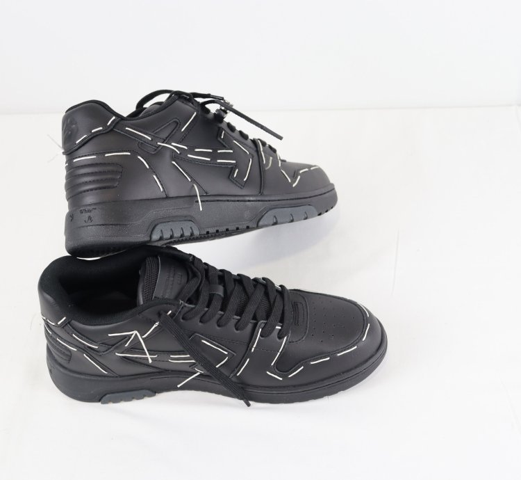 O1rshd Out Of Office Sartorial Stitch Sneakers Black White