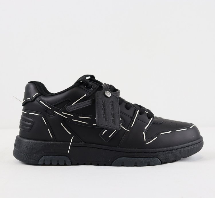 O1rshd Out Of Office Sartorial Stitch Sneakers Black White