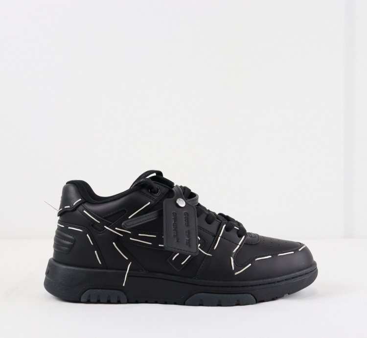 O1rshd Out Of Office Sartorial Stitch Sneakers Black White