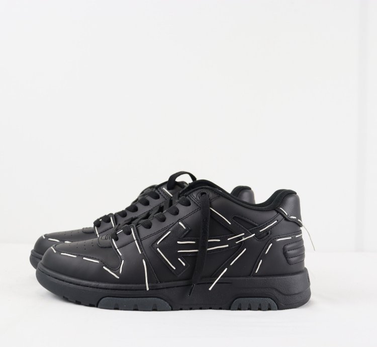 O1rshd Out Of Office Sartorial Stitch Sneakers Black White