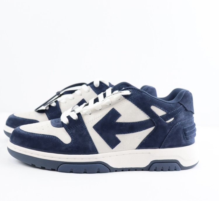 O1rshd Out Of Office Sneakers In Dark Blue White