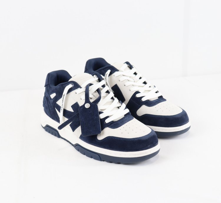 O1rshd Out Of Office Sneakers In Dark Blue White