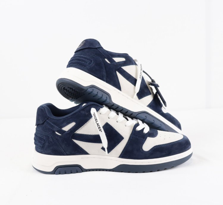 O1rshd Out Of Office Sneakers In Dark Blue White