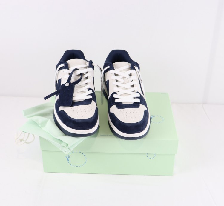 O1rshd Out Of Office Sneakers In Dark Blue White
