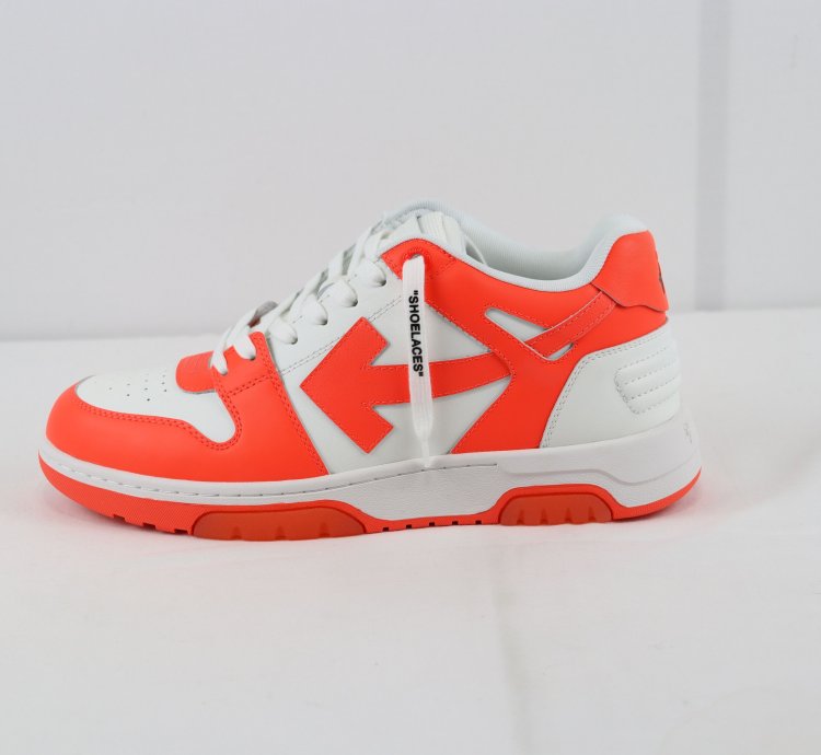 O1rshd1 2 Out Of Office Sneakers In Fluo Orange White