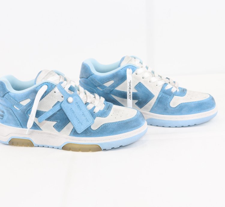 O1rshd1 2 Out Of Office Sneakers In Light Blue Vintage