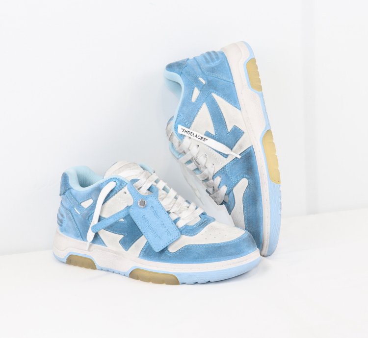 O1rshd1 2 Out Of Office Sneakers In Light Blue Vintage