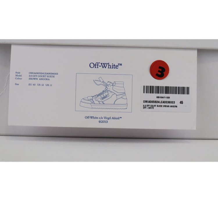 O1rshd1 3 0 Off Court Suede Sneakers In Brown