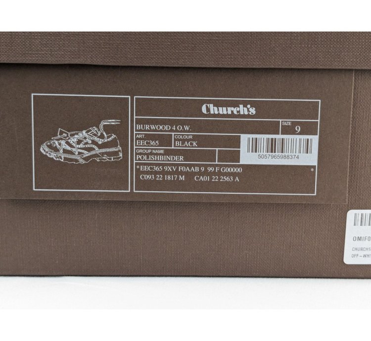 O1rshd1 Burwood Leather Brogues In Black