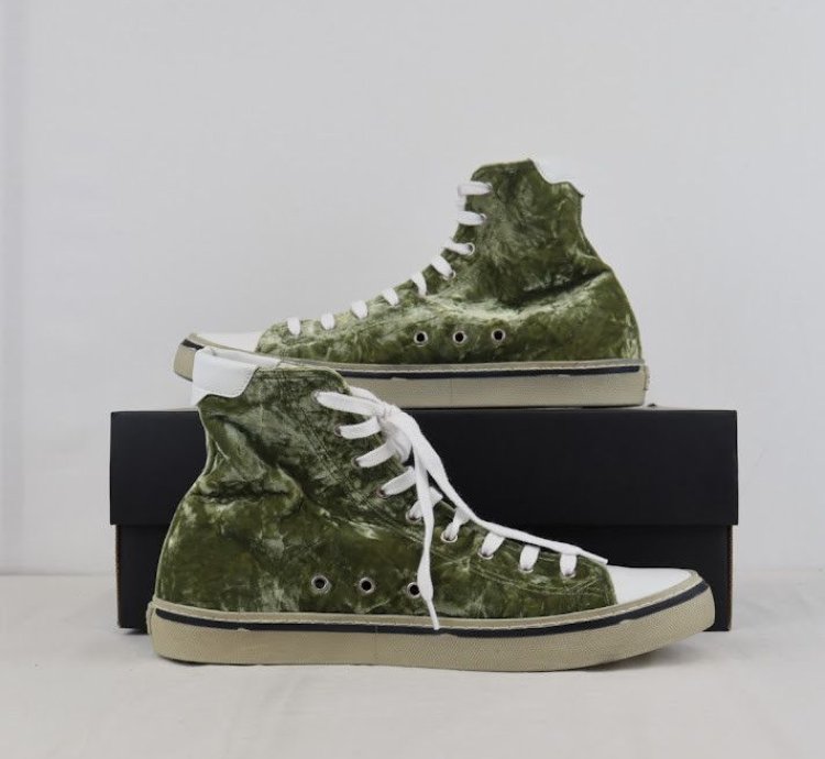 O1rshd1 Malibu Mid Top Sneakers In Green