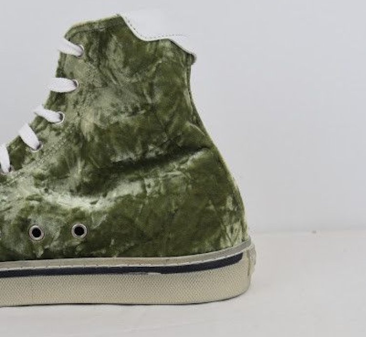 O1rshd1 Malibu Mid Top Sneakers In Green