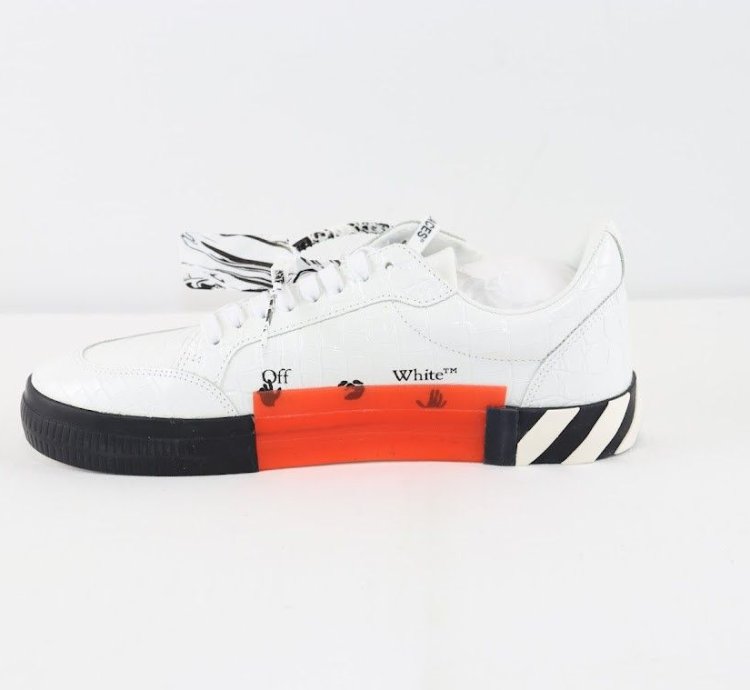 O1rshd1 New Low Vulcanized Sneaker In White Beige