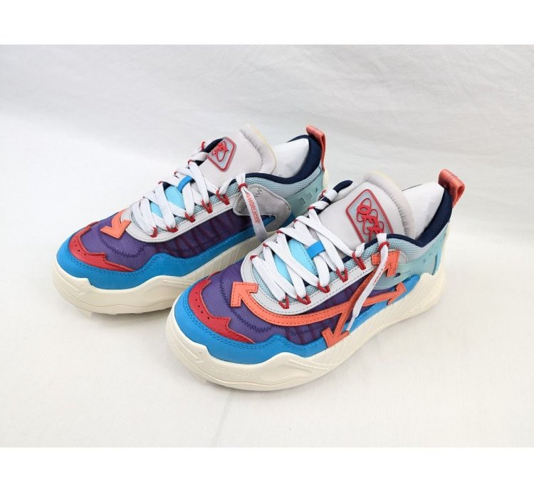 O1rshd1 Odsy 1000 Combo Sneakers In Off White Coral Red