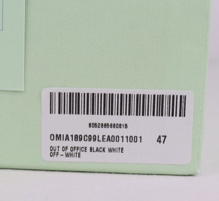 O1rshd1 Out Of Office Sneakers In Black