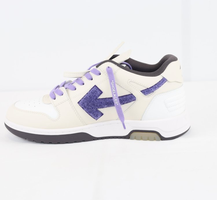 O1rshd1 Out Of Office Sneakers In Cream White Purple