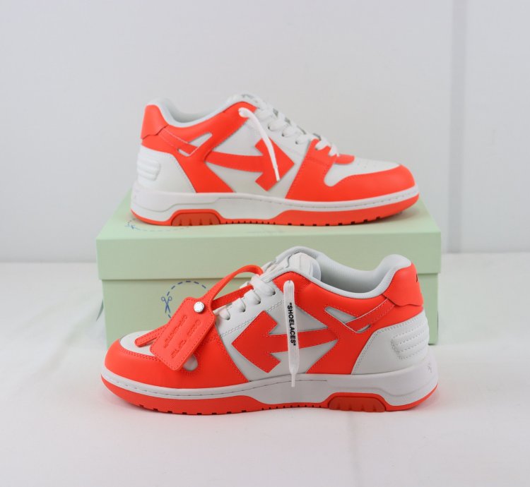 O1rshd1 Out Of Office Sneakers In Fluo Orange White