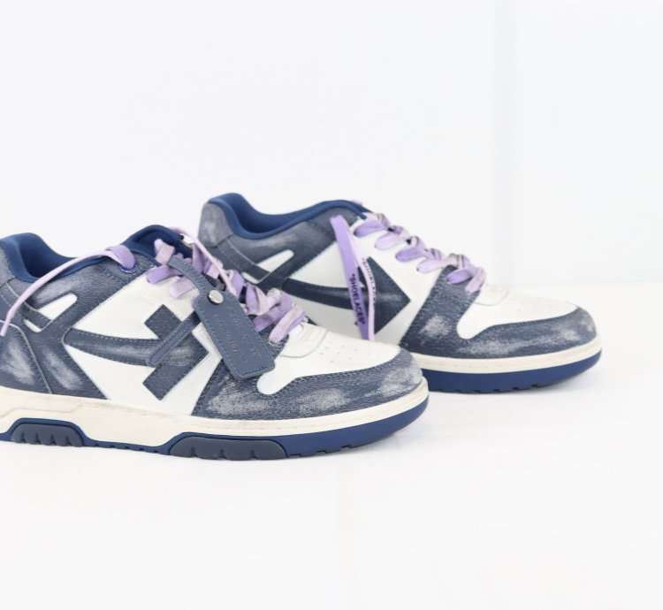 O1rshd1 Out Of Office Sneakers In Vintage Navy Leather