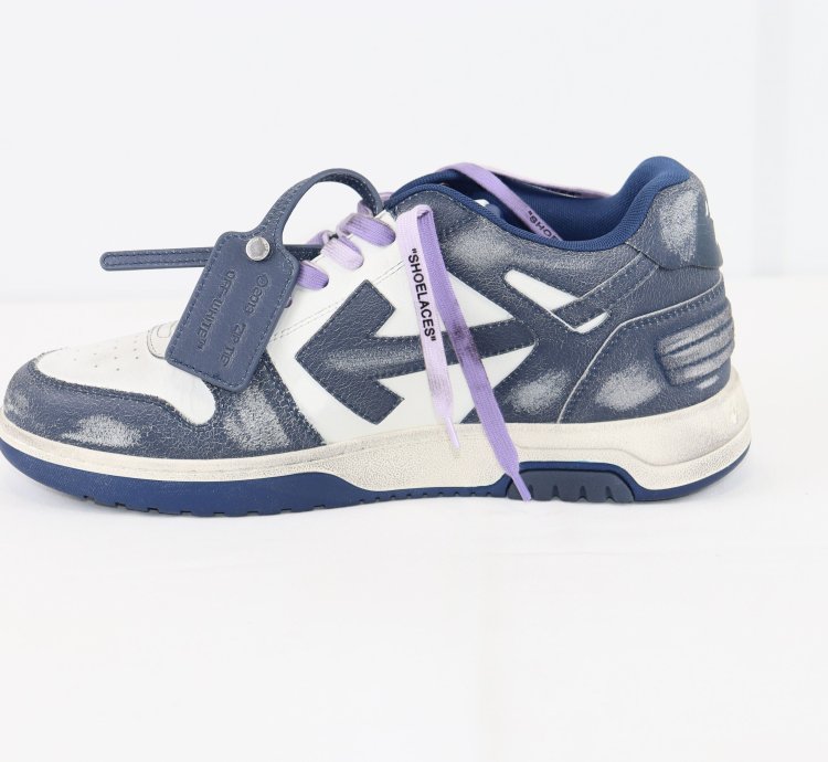 O1rshd1 Out Of Office Sneakers In Vintage Navy Leather