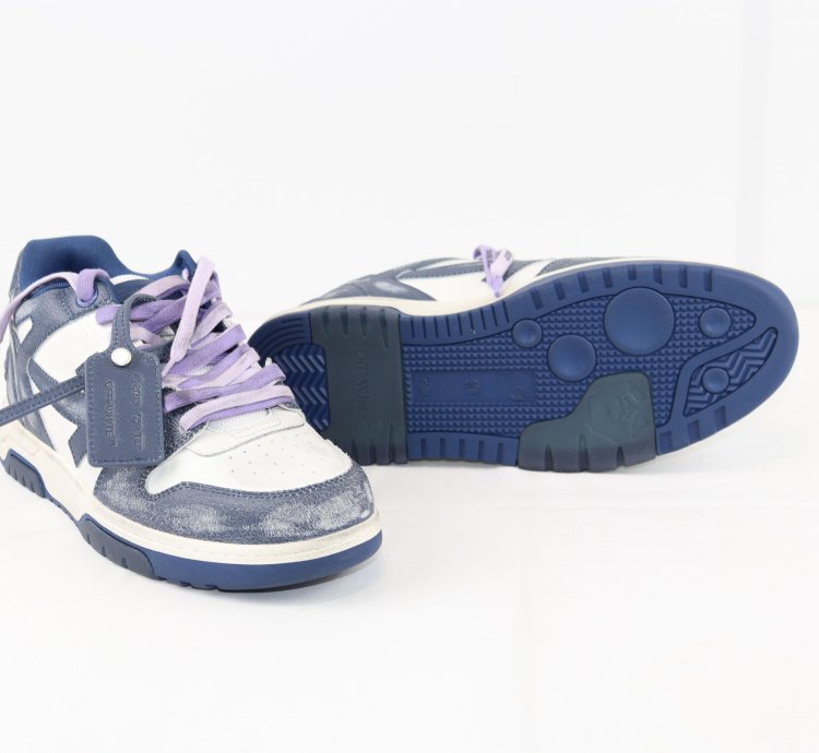 O1rshd1 Out Of Office Sneakers In Vintage Navy Leather