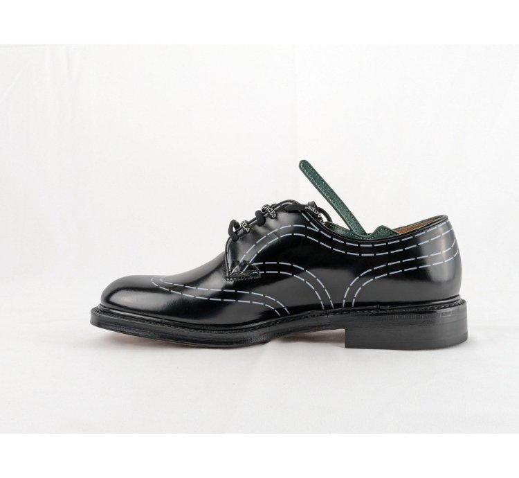 O1rshd1 Shannon Derby Shoes In Black