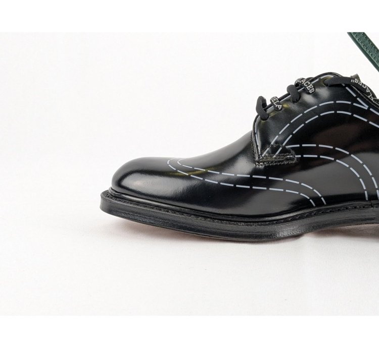 O1rshd1 Shannon Derby Shoes In Black