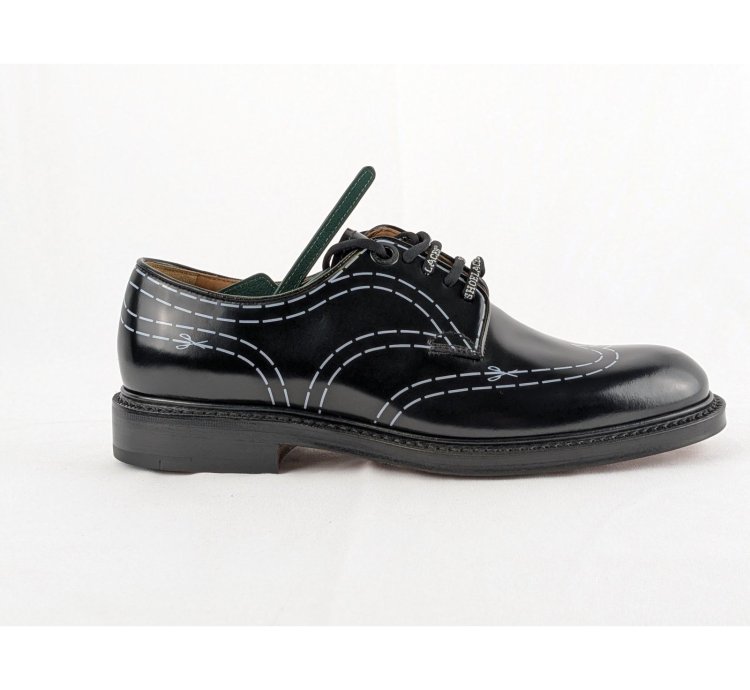 O1rshd1 Shannon Derby Shoes In Black