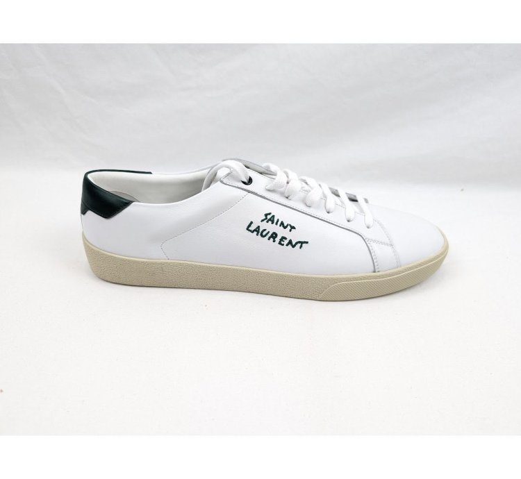 O1rshd1 Sl06 Signa Low-top Sneakers In Blanc Op Dark Basil
