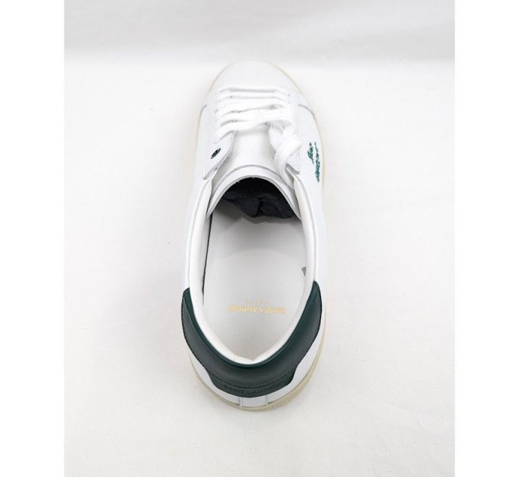 O1rshd1 Sl06 Signa Low-top Sneakers In Blanc Op Dark Basil