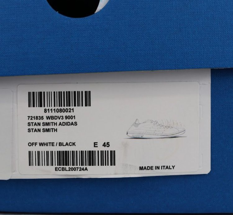 O1rshd1 Stain Smith Adidas Shoes In Off White Black
