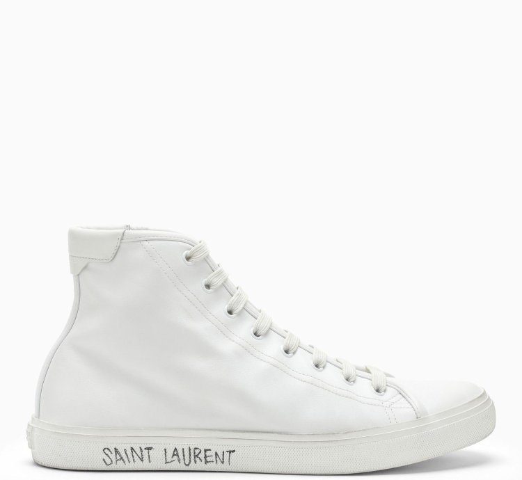 O1s1wg110225 649249 Malibu Mid Top Sneakers Smooth Leather