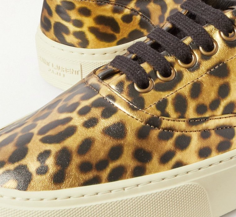 O1w1db10324 Venice Sneakers In Shiny In Leopard