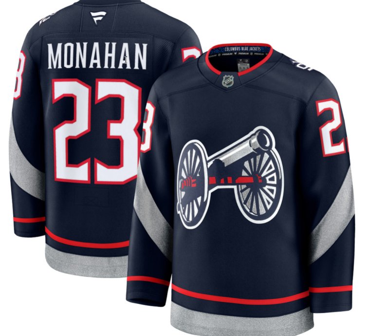 Mens Stefan Matteau Jersey 23 Columbus Blue Jackets 2025 Stadium Series