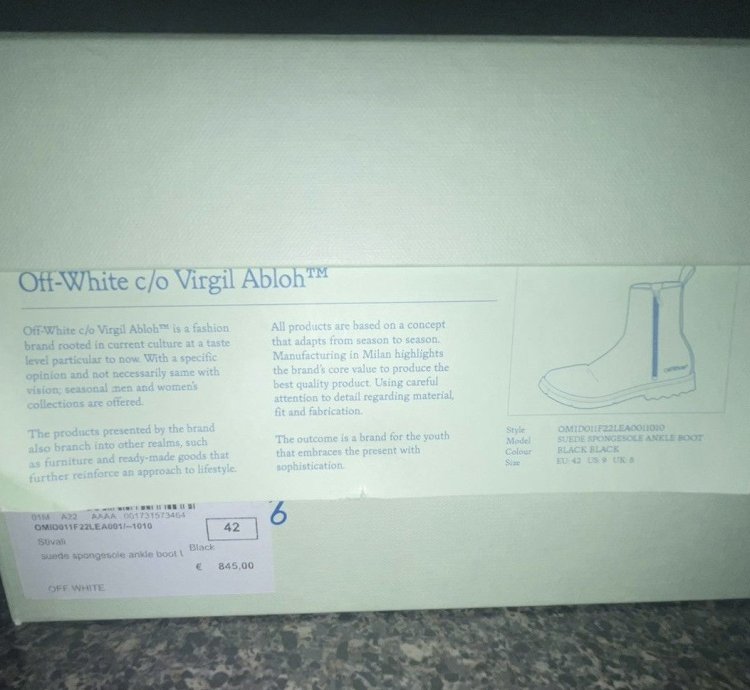Off White Boots