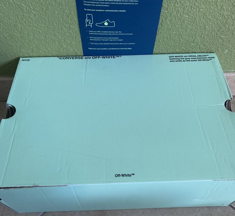 Off White Converse Ebay Verified