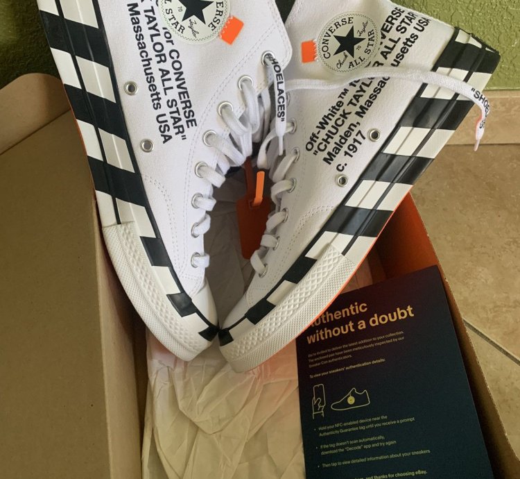 Off White Converse Ebay Verified