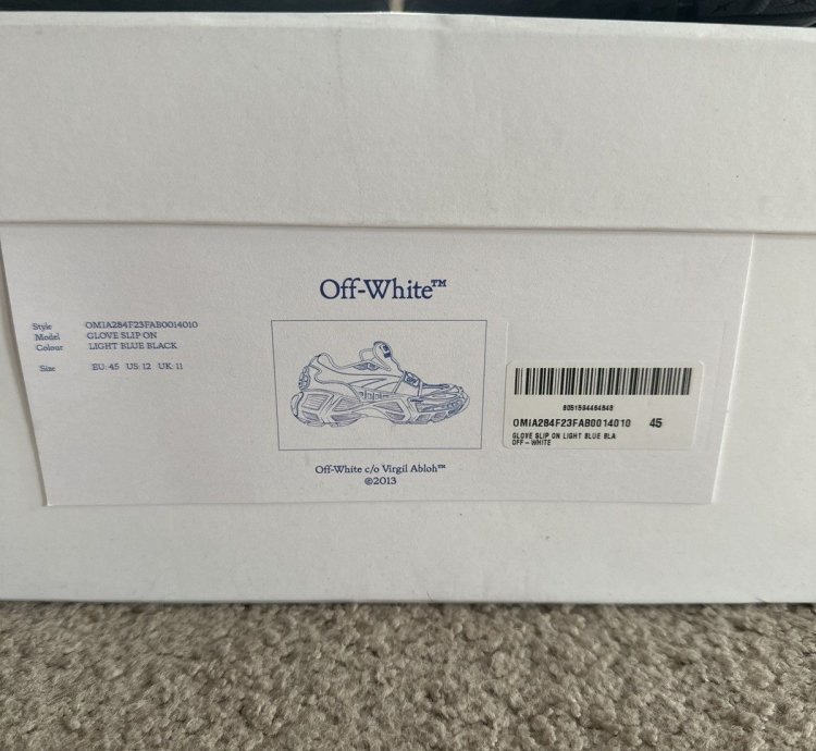 Off White Glove Sneakers