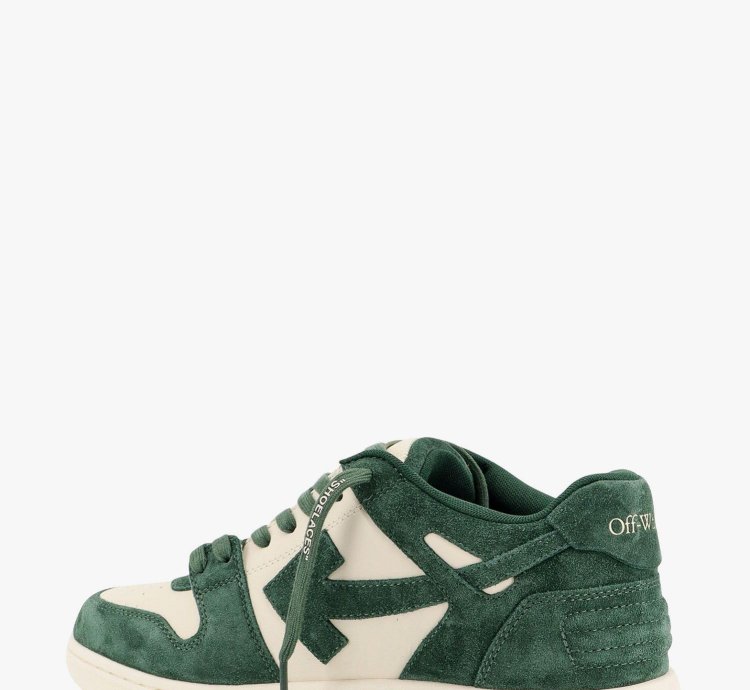 Off White Green Sneakers